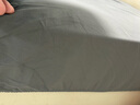 罗莱家纺 60支全棉床笠单件纯棉贡缎 灰120*200*28 实拍图