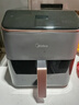 美的（Midea）AI烹饪空气炸锅免翻面 可视大视窗大容量5.3L智能触控 微波炉烤箱一体机蒸烤一体金属内腔KZC539J5 实拍图