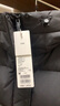 优衣库女装高级保暖羽绒长大衣/老爸评测外套夹克25秋冬481014 09 黑色 M /160/84A 实拍图