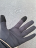 迪卡侬（DECATHLON）手套秋男女跑步健身骑行保暖触屏运动全指五指RUNC 薄绒款黑色 M 实拍图