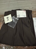 优衣库合作款/女装打褶裙裤/高腰休闲裤裤子479698 09 黑色 3XL /170/92B 实拍图