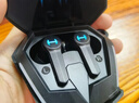 漫步者（EDIFIER）HECATE【全新升级】GT4 Pro真无线蓝牙耳机电竞游戏专用入耳式低延迟通话降噪运动适用于苹果小米 战斗黑+黑壳雷神耳机套 实拍图