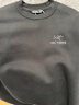 ARC'TERYX始祖鸟 EMBLEM FLEECE CREW 男子 抓绒衫 Black/黑色 S 实拍图