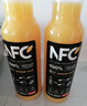 农夫山泉100%纯果汁NFC橙汁300ml*24瓶鲜果冷压榨0添加剂饮料礼盒 实拍图