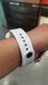 其他品牌高颜值LED手表时尚方形学生科技感超强夜光数字个性运动 白色 实拍图