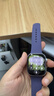 Apple/苹果 Watch S11 智能手表GPS+蜂窝款42毫米银色铝金属表壳雾紫色运动型表带S/M MF9G4CH/B 实拍图