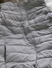 雪中飞经典新款百搭轻薄男式立领短款羽绒服马甲包边大口袋休闲鸭绒 静谧灰|8210-女 XL 180/100A 实拍图