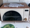 美的（Midea）小滋味微烤炸一体机家用变频台式微波炉烤箱空气炸不锈钢内胆一级能效古典风23L（F23G3） 实拍图