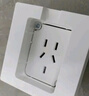 公牛（BULL）开关插座 嵌入式插座可调节空调冰箱隐藏插座GTBZ223白色五孔10A 实拍图
