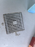 莱尔诗丹（Larsd）淋浴地漏 卫生间不锈钢防臭地漏 浅水封防堵大流量淋浴地漏 V02 实拍图