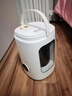 美的（Midea）空气加湿器热蒸发暖雾鼻炎母婴幼儿孕妇专用静音除菌家用卧室桌面小型取暖补水仪雾化器SR-2R50Z 实拍图
