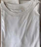 京东京造t恤女纯棉短袖女士t恤液氨免烫打底衫上衣白T 白色 L 实拍图