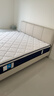 顾家家居（KUKA）布艺床京东家具主卧大床双人床1.5米x2米9052月纱白+活力垫 实拍图