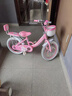 永久（FOREVER）儿童自行车小孩6-10岁男女款宝宝车公主款脚踏单车童车18寸天空蓝 实拍图
