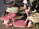 爱玛（AIMA）小金豆长续航电动车新国标成人代步小巧踏板电动自行车电瓶车 露霜粉【48V16AH铅酸电池+蓝牙APP解锁】 实拍图