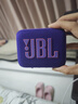 JBL GO4 音乐金砖四代 【国家补贴】蓝牙音箱 户外便携音箱 手机电脑音响 购物推荐 jbl go4 烟影紫 实拍图