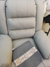 秉绪头等太空沙发单人沙发舱电动功能躺按摩懒人沙发可睡觉电竞沙发椅 浅灰猫抓皮 手动坐躺 实拍图