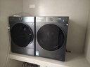 海信（Hisense）大薄荷洗烘套装10KG滚筒洗衣机+双擎双变频泵烘干机 1.25洗净比 WF100E3Q1+E3Q1以旧换新国家补贴 实拍图