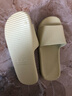 JCZS德国品牌防臭拖鞋女2025室内家居静音学生宿舍洗澡防滑eva凉拖男 绿色【EVA一体成型静音不臭脚】 36-37 【标准码】 实拍图