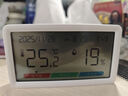 得力(deli)室内温湿度表 LCD电子温湿度计 婴儿房室内温湿度表办公用品老人儿童礼品白色LE505PRO 实拍图