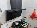 老板（Robam）【爆款小黑翼D1P】顶侧双吸pro超薄抽吸油烟机26大吸力静音一级能效配燃气灶+55B7A（天然气） 实拍图