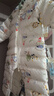 巴拉巴拉童装婴儿羽绒服宝宝轻薄连体衣抱衣爬服儿童冬装男童女童可爱萌趣 彩色雪地场景-白鸭绒 73 cm-充绒量38g 实拍图