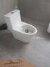 九牧（JOMOO）11173-2-1/31KD-3大力神家用马桶虹吸抗菌节水洁具305坑距 实拍图