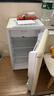 美的（Midea）96升单门一级低音复古白色小冰箱单温冷藏租房家用宿舍办公室可放美妆BC-96MR补贴钜惠20% 实拍图