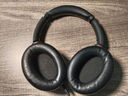 索尼（SONY） WH-1000XM4 头戴式无线耳机 蓝牙降噪耳机 网课游戏适用耳麦礼物送男女友学生 黑色 实拍图