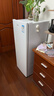 美的（Midea）136L立式家用冰柜风冷无霜全冷藏冷冻柜两用抽屉式冷柜一级能效节能小型冰箱BD/BC-136WEM国家补贴 实拍图