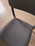 餐椅塑料椅子办公凳靠背休闲椅家用书桌椅卧室化妆椅简易小椅子 两把装【颜色备注】默认卡其色 实拍图
