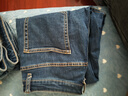 京东京造【已售30w件】牛仔裤男士休闲裤子男秋季直筒 深蓝 32 实拍图