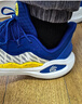 安德玛（UNDERARMOUR）库里CURRY 11男女情侣运动篮球鞋3027416 蓝黄色100 3026615-100 43 实拍图