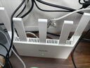 Tenda腾达路由器【千兆WiFi6+穿墙王】无线AX3000信号增强家用放大器Mesh国家补贴金榜一名云霄白立式 实拍图