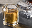 CLITON白酒杯加厚玻璃小烈酒杯家用洋酒威士忌酒杯一口杯四方杯6只装 实拍图