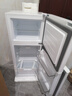 TCL 116升二级能效双开门两门二门养鲜冰箱小户型小型家用节能电冰箱租房国家补贴118升级款R116L5-B 实拍图