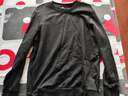 京东京造【100%长绒棉】卫衣男秋季外套男装衣服长袖t恤男女  黑色 XL 实拍图