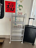 溢彩年华厨房置物架落地货架储物架免工具移动书架浴室收纳架1058白色五层 实拍图