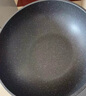 苏泊尔（SUPOR）炒锅 麦饭石色不粘锅平底煎锅无油烟炒菜锅具电磁炉燃气灶通用 EC32SP02 直径（适用3-5人） 32cm 实拍图