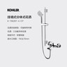 科勒（KOHLER） 淋浴一体式花洒淋雨器简易明装浴室沐浴套装顶喷手持喷头77365 性价比首选丨双出水丨76628T珂美 实拍图