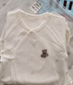 婧麒（JOYNCLEON）婴儿连体衣春秋无骨衣服春装空调服纯棉春款长袖和尚服外出服 咖色熊头+亲子熊 59cm 实拍图
