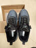 回力男鞋春季新款透气旋转扣运动跑步气垫减震老爹鞋 黑/绿 42 实拍图