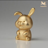 铜师傅《金韵天成十二生肖》真金鎏镀铜摆件 装饰工艺品 十二生肖之兔 实拍图