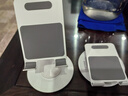飞利浦（PHILIPS）手机直播支架桌面平板ipad支架懒人拍摄游戏阅读床头追剧多功能折叠手机架便携神器 【旗舰白款】手机/轻薄平板适用 实拍图