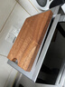 京东京造 菜板 砧案板切菜实木双面分切抗菌【乌檀整木】加厚40*28*3cm 实拍图