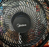 美的（Midea）【超级单品】七叶轻音立式电风扇家用柔风落地扇台式桌面小型风扇大风量节能摇头宿舍电扇 SAF30AB 实拍图
