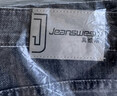 真维斯（Jeanswest）牛仔裤男修身直筒秋冬季新款潮流柔软棉弹舒适休闲男士长裤子男 9024黑灰 33 码(2尺6) 实拍图