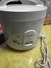 美的（Midea） 微压电饭煲 精铸发热盘大容量简单易控 黑晶内胆家用迷你小电饭锅 1-2-3-5-8人家用商用 4升款 4L 2-6人用 实拍图