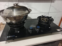 惠普好太太燃气灶天然气煤气灶双灶家用液化气灶具嵌入式台式煤气炉灶台 魔碟灶 钢化玻璃 5.2kw双九猛火 翻转炉头定时 管道天然气 实拍图