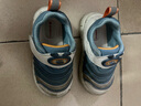 巴布豆学步鞋秋男宝毛毛虫防滑透气儿童机能鞋软底男女童鞋靛蓝25码 实拍图